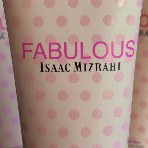 4 FABULOUS Isaac Mizrahi Perfumed Body Lotion 6.7oz Full Size Set NWT - Picture 2 of 4
